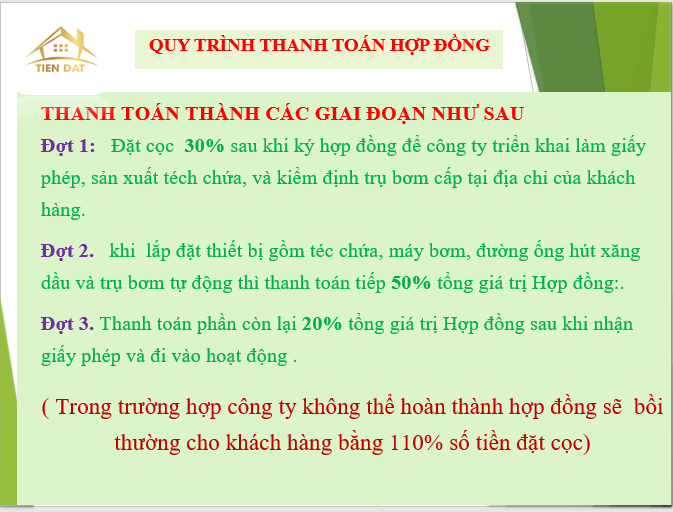 QUY TRÌNH THANH TOÁN HỢP ĐỒNG
